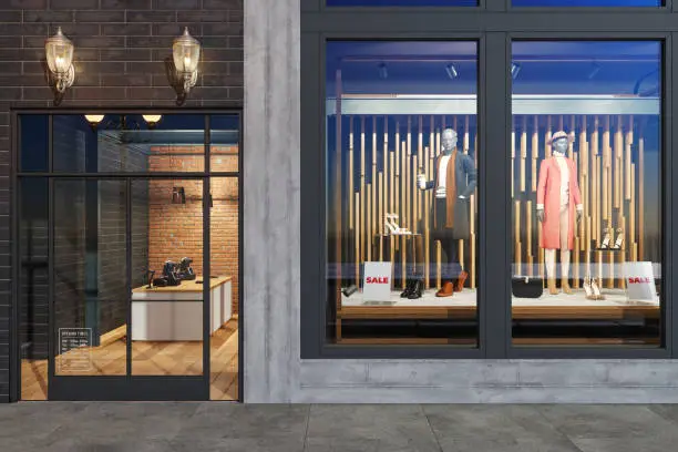 Retail storefront with charcoal painted exterior and wooden accents by a painting company in Larkspur, CA